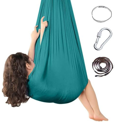 Generic Sensorische Ganzkörper Socken für Autismus, Dehnbar Atmungsaktiv, Stretchy Sensory Body Sox Zur Stressreduktion Bei Mit Autismus (Grün, 280x150cm)