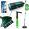 Ultimate Garden Weed Brush Set & Patio Cleaner Includes Metal Wire Broom, Angled Weed Brush with Built In Scraper Tool & Free Handheld Weed Remover Tool, Ideal for Driveway, Garden & Patio Cleaning