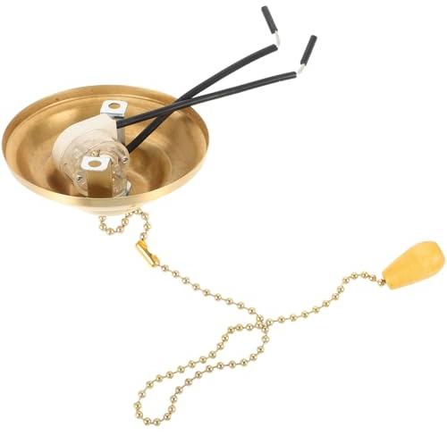 FOYTOKI Stabiler Zugschalter Für Deckenlampe Langlebiger Zugkordelschalter Aus Schnur Als Ersatz Für Badezimmer Led-lichtschalter Einfache Installation Für Lampen Geeignet