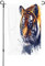 Mighty Tiger Dekorative doppelseitige Flagge – Gartenbanner, perfekt für Außen- und Innendekoration, erhältlich in zwei Größen