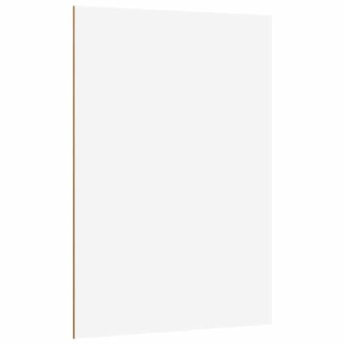 vidaXL Decor Panels 12 pcs White 21 x 30 x 0.27 cm Engineered Wood, Craft Room, Modern Decorative Panels, Creative Art Decor, Engineered Wood for Indoor Home Decoration