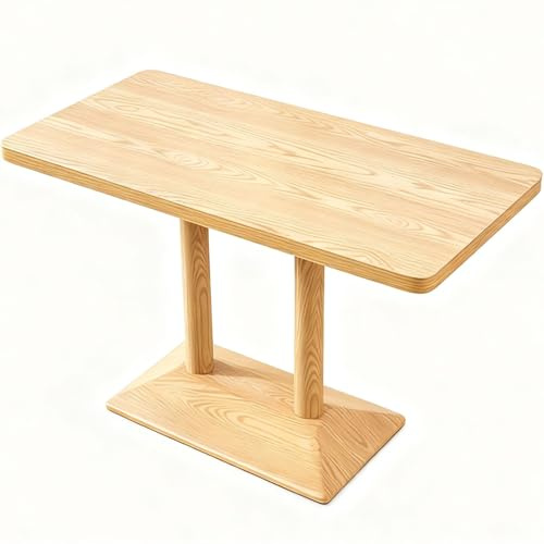 LLNWDNB Stehtisch Bartische Bistrotisch Bartheke Säulen-Gestell Metall Schwarz Baumkantentisch Säulentisch Esstisch Für Küche Café Essbereich Frühstückstisch Schreibtisch B,120 * 60