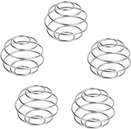 Shake Ball, Edelstahl Protein Mixer Mischkugel für Protein Blended Getränke 5 Stück