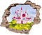Eurographics DS-DC6021 Princess Castle 50x70 Wandtattoo, Plastik, Pink, 70, 00 x 50, 00 x 0, 40 cm