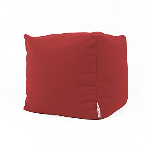Arketicom Design-Sitzsack für den Außenbereich, Sessel, Fußhocker, Design, Garten, Wohnzimmer, Einrichtung, modernes Haus, weich, mit Polystyrol-Kugeln gepolstert, für Terrasse und Pool