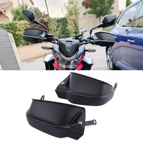 Motorrad Handschützer Handprotektoren für CB500X CB500F 2013 2014 2015 2016 2017 2018 2019 2020 2021 2022 2023 ABS-Kunststoff Handschutz Wind Deflector Motorräder Zubehör