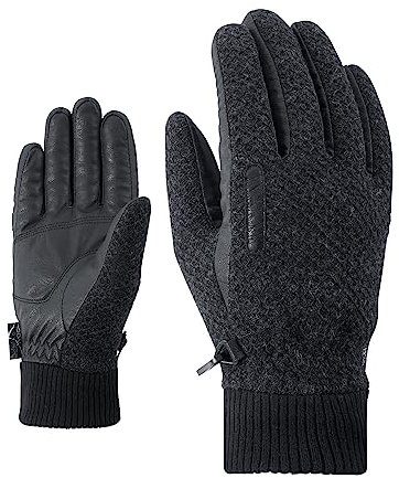 Ziener Erwachsene IRUK AW Glove Multisport Funktions-/ Freizeit-Handschuhe, Dark Melange, 7,5