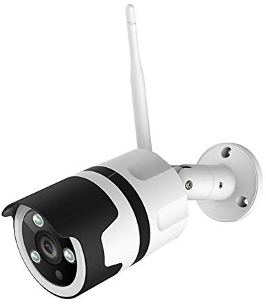 AntDau71® Telecamera WiFi Wireless per Esterno 1080P con LED, Visione Notturna, Comandi a Distanza via Smartphone con App YooSee, Rilevamento Movimento e Registrazione Video – CW664