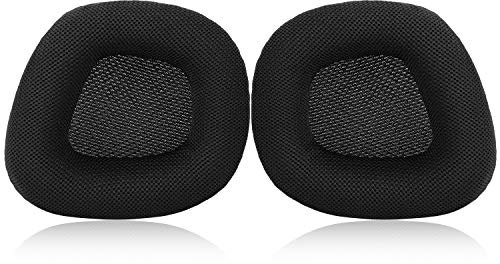 JECOBB Replacement Earpads with Mesh Fabric & Memory Foam Ear Cushion Cover for Corsair Void & Corsair Void PRO RGB Wired/Wireless Gaming Headset ONLY (Black)