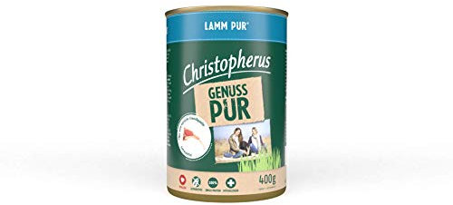 Christopherus PUR, Lamm, Vollnahrung für Hunde, Nassfutter, 6 x 400 g