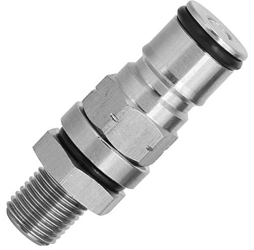 【Muttertagsgeschenk】 Keg Pfosten Teile, Gas Ball Lock Post, dauerhafte Korrosionsbeständigkeit 304 Edelstahl für zu Hause(gas)