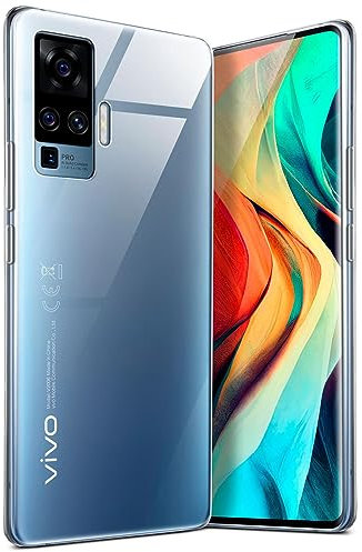 moex Aero Case pour Vivo X51 5G Coque Silicone Ultra Fine Transparente, Étui Souple Clair Mince Antichoc, Housse Gel Flexible, Backcover Résistant Soft Touch Discret, incolore Transparent