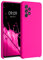 kwmobile Hülle kompatibel mit Samsung Galaxy A72 Hülle - Silikon Handy Case - Handyhülle weiche Oberfläche - kabelloses Laden - Neon Pink