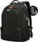 Sowaovut Mochila de viaje antirrobo para laptop con bloqueo de contraseña, para portátiles de 16 pulgadas para hombres y mujeres, Negro -, 39,63 cm, Mochila de viaje para portátil