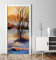 MyMaxxi - Tür bekleben mit Türtapete Türposter Türfolie Selbstklebend 90x200 Frostlandschaft - Tür verschönern Türaufkleber Türklebefolie Frostig Kalt Schnee Mehrfarbig