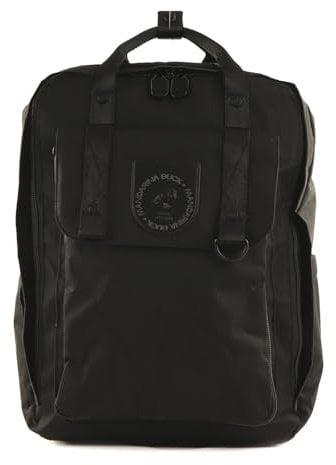Mandarina Duck Unisex Backpack Capsule Rucksack, Schwarz