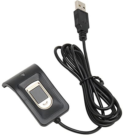 KIMISS Fingerabdruck-Lesegerät, 360-Grad-Autokalibrierung, Fingerabdruckscanner, Zehn Fingerabdrücke, PC-Erkennung, USB für PC,