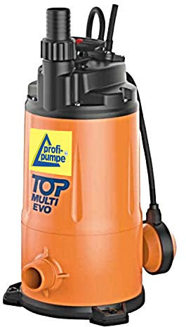 TAUCHDRUCKPUMPE TAUCHPUMPE HAUSWASSERWERK REGENWASSERPUMPE Automatik mit Anschluss für schwimmende Entnahme TOP MULTI - EVO als Gartenpumpe Brunnenpumpe Regenfasspumpe, EU-Qualitätprodukt