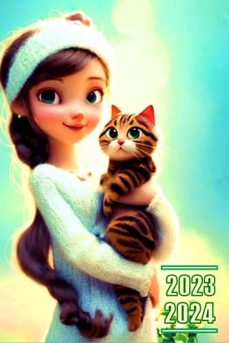 Schülerkalender 2023/24 Katze: Purr-fectly Organized: Der Magische Schülerkalender 2023/24 – Ein Katzenliebes Tagebuch für Schule, Studium und Erfolg! ... Monatsansicht, Prüfungslisten und mehr!