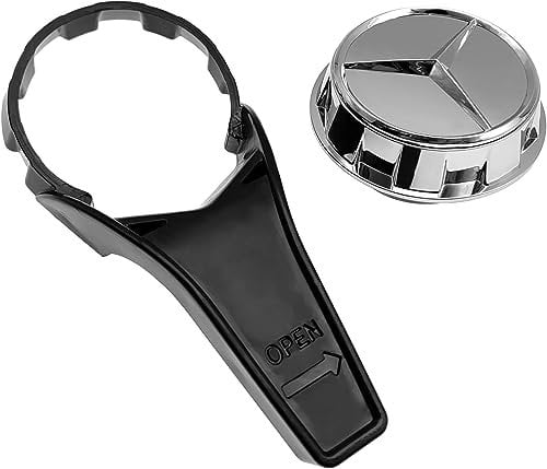 ZKTOOL Hubcap Removal Tool Compatible with Mercedes Benz AMG C63 E63 S63 S65 G63 GT 2014 2019,Wheel Wrench for Wheel Hub Cap