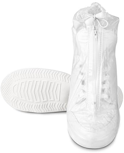 SULPO Cubre zapatos impermeable lluvia - Protección zapatos lluvia - Cubrezapatos - Cubrecalzado impermeable - reutilizable - Protección lluvia bicicleta waterproof shoe cover