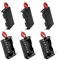 Support de Batterie AA Supports de Piles en Plastique 1,5V avec Fils et Interrupteur 2 Pièces