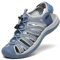 Dannto Sandales Femme Sandales de Randonnée Sandales de Sport d'été Plage pour la Marche(bleu,38)