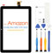 Touchscreen für Amazon Kindle Fire HD8 2022 12a Gen Bildschirm Ersatz für Kindle Fire HD 8 Plus 12a Generazione 2022 Touch Digitizer Sensor Glas Kits (Black Touch)