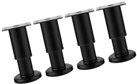 MOLUCKFU 4stücke Verstellbare Möbelbeine Aus Höhenverstellbar Für Tische Schränke Und Sofas Langlebig Und Praktisch Für -möbelprojekte