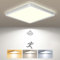 slochi LED Deckenleuchte mit Bewegungsmelder Innen Radar, 3000K/4000K/6500K, 15W Deckenlampe mit Bewegungssensor, 18CM Sensor Lampe für Flur Wand Treppe Küche Balkon Abstellraum