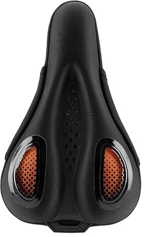 ROCKBROS Sattelschutz Wasserdicht Fahrrad, Gel Bequem Fahrradsattel Überzug, rutschfest Atmungsaktiv Regenschutz Sattel für MTB, Rennrad, Ebike, Gravel und Heimtrainer