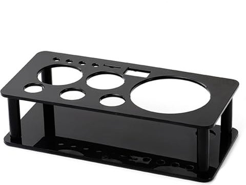 Veesper Professional Cocktail Shaker Stand, 8.7x4.1x2.4 Space-Saving Bar Tool Stand for Bartender Kit, Home, Party, Hotel & Restaurant Use