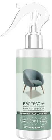 Spray de protección de tela, fórmula de protector de sofá, spray multiusos para muebles con función de bloqueo de derrames, limpiador de telas para mantenimiento de sofás y uso diario en cojines en la