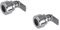 SHINEOFI Lot De 2 Serrures De Tiroir À Digitale Chargement USB Électronique Sans Clé Pour La Maison Le Bureau Les Meubles Accessoire En Métal Argenté