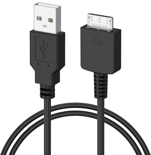 USB cable for Sony WALKMAN NW-A, NWZ-A, NW-E, NWZ-E, NWZ-F, NW-S, NWZ-S, NW-WM, NWZ-X, NW-ZX, NWZ-Z Series MP3 Players - Sync & Charger Cable
