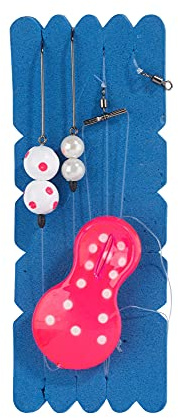Balzer Inline Plattfisch Blinker System pink/weiß - Meeressystem