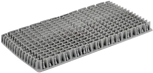 MAYTRONICS 6101602 | Spazzola in PVC Lunga Grigia di Ricambio per Robot Dolphin