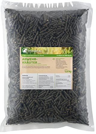 Makana Abwehrkräuter Pellets für Tiere (1 x 1.5 kg)