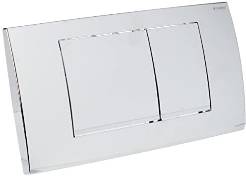 Geberit 115899KH1 placa de control, cromado/cromo pulido