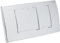 Geberit 115899KH1 Betätigungsplatte, chrom/gebürstet