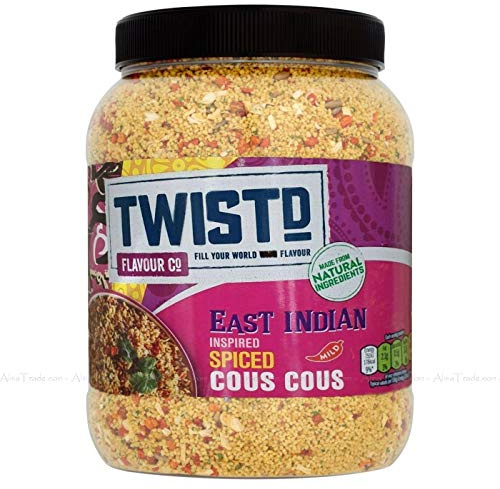 Twistd East Indian Inspired Mild Couscous Spicy Flavour Spiced Cous Cous 1.5kg