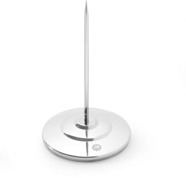 HENDI Zettelspießer, Bonspieß, Zettelhalter, Spießer, ø80x(H)150mm, Edelstahl