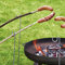 bellissa Grillspießhalter – Grill-Spieße Halter für Lagerfeuerspieße, Grillstecken, Grillstäbe, Grillstangen 2er Set
