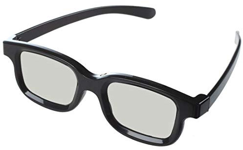 Occhiali polarizzati speciali con pellicola 3D, occhiali 3D stereo non flash per Cinema TV