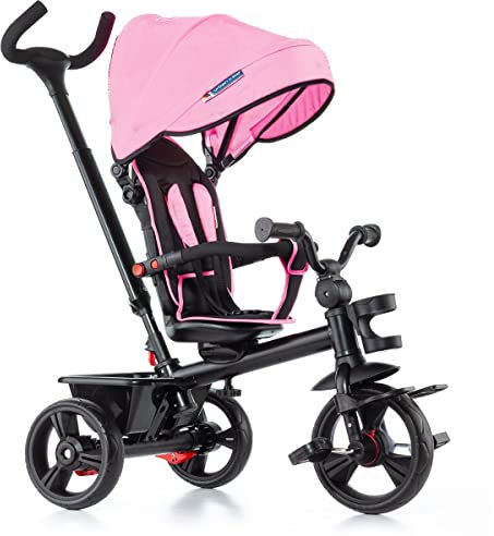 Triciclo per bambini Evolutivo Rosa Pieghevole - City Molto