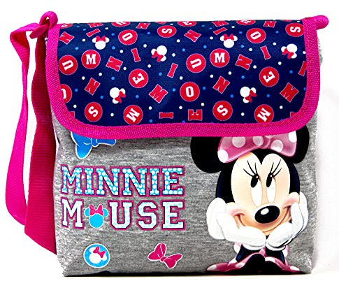 Minnie Mouse Kindertasche/Umhängetasche (19 x 19 x 5 cm) - super süße Minnie Kindertasche
