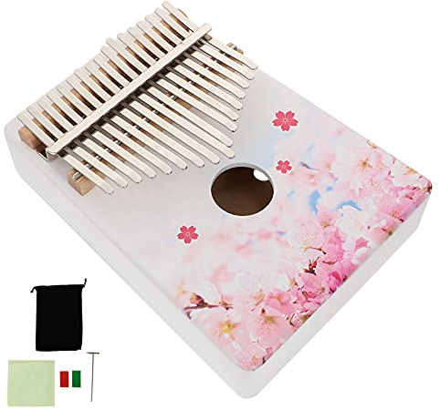 Milisten Fingerklavier Tragbar Kleines Musikinstrument Kreative Kalimba Daumenklavier Für Anfänger Und Liebhaber Rosa Geschenkidee Überall Spielbar