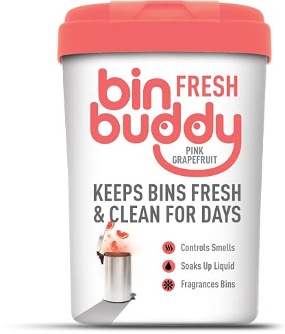 Bin Buddy Fresh Pink Grapefruit 450g, Bin Deodoriser Powder
