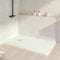 KOES - Plato de Ducha de Resina Modelo INDO – 90x100 – Blanco RAL 9003