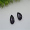 New DIY Beads Craft Paradise Shine Glass Crystal Pointback Rhinestone Droplet Glue on Jewels Decoration Ghost Light-deep Purple,13mmx18mm 28pcs